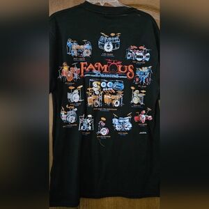 Famous Drums Graphic T-Shirt